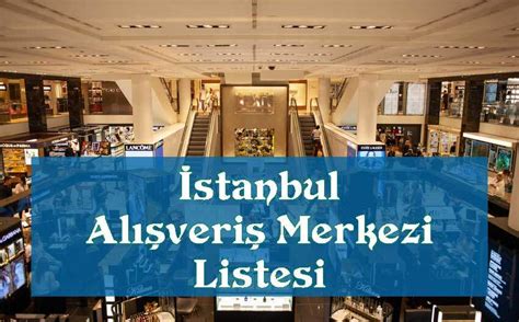 Alışveriş Merkezi İstanbulda Kaç Tane